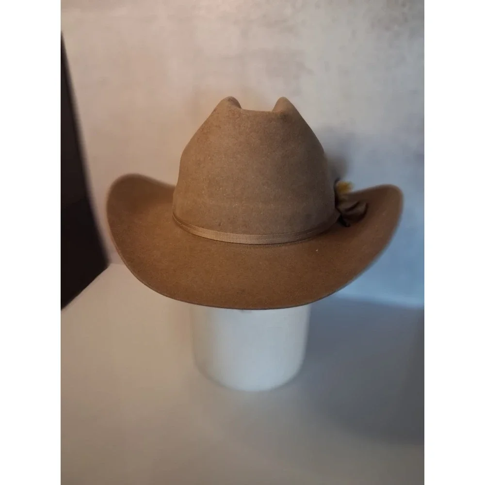 Vintage Miller Bros Hat Co Felt Cowboy Hat Western USA Circa 1960s-1980s Unisex